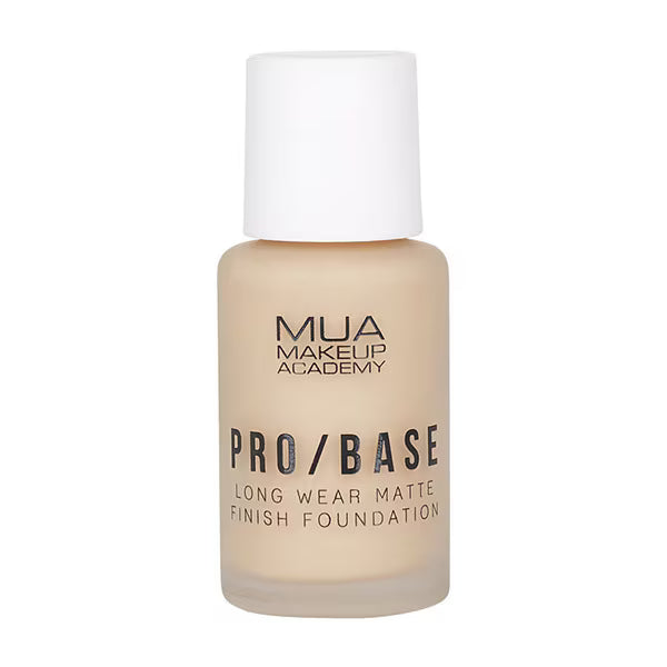 MUA Pro Base Long Wear Matte Finish Foundation shade 130, imported from the UK