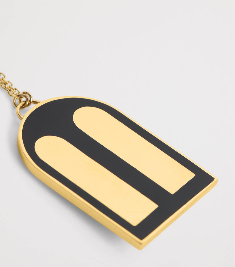 L'Atelier Nawbar yellow gold and diamond Dusk to Dawn necklace, UK version