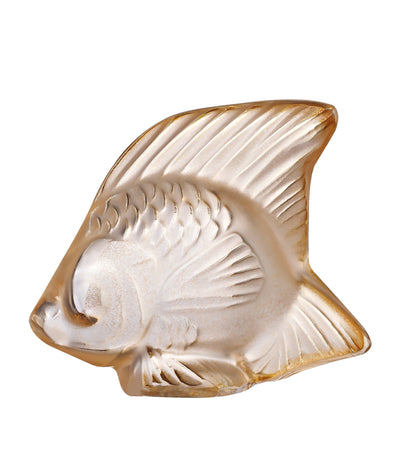 Lalique Fish Sculpture Glass Home Decor