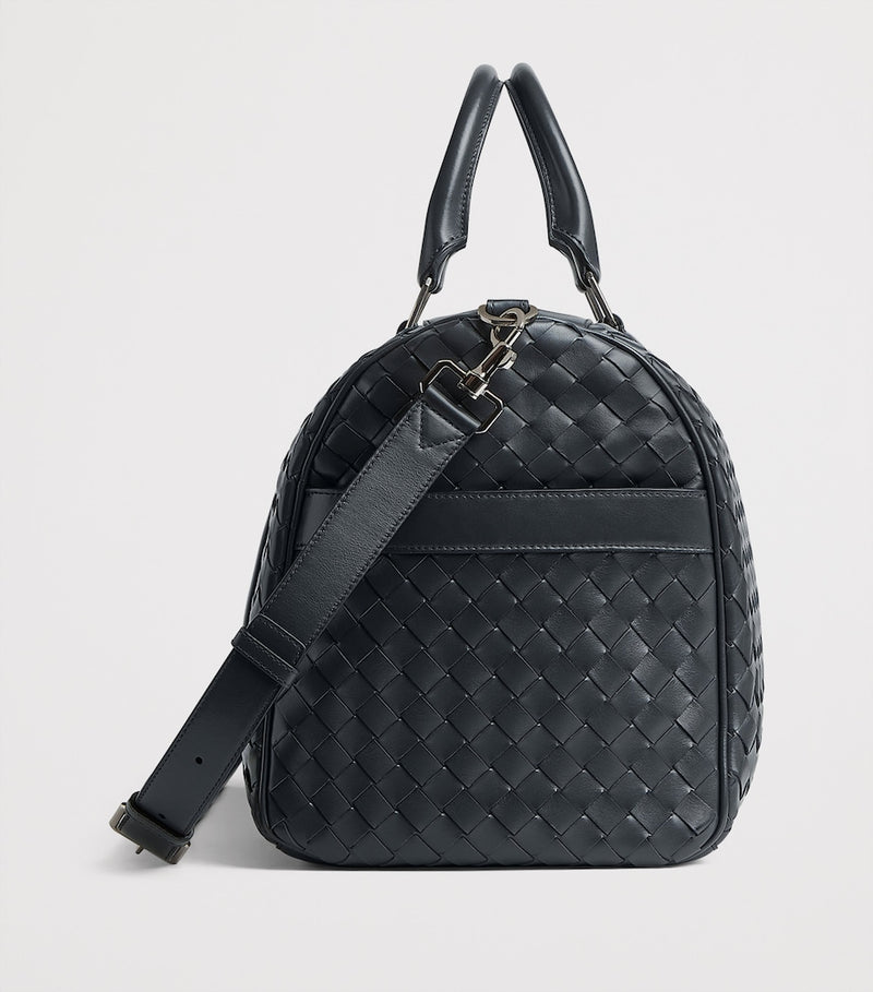 Bottega Veneta large leather Intrecciato duffle bag - British product