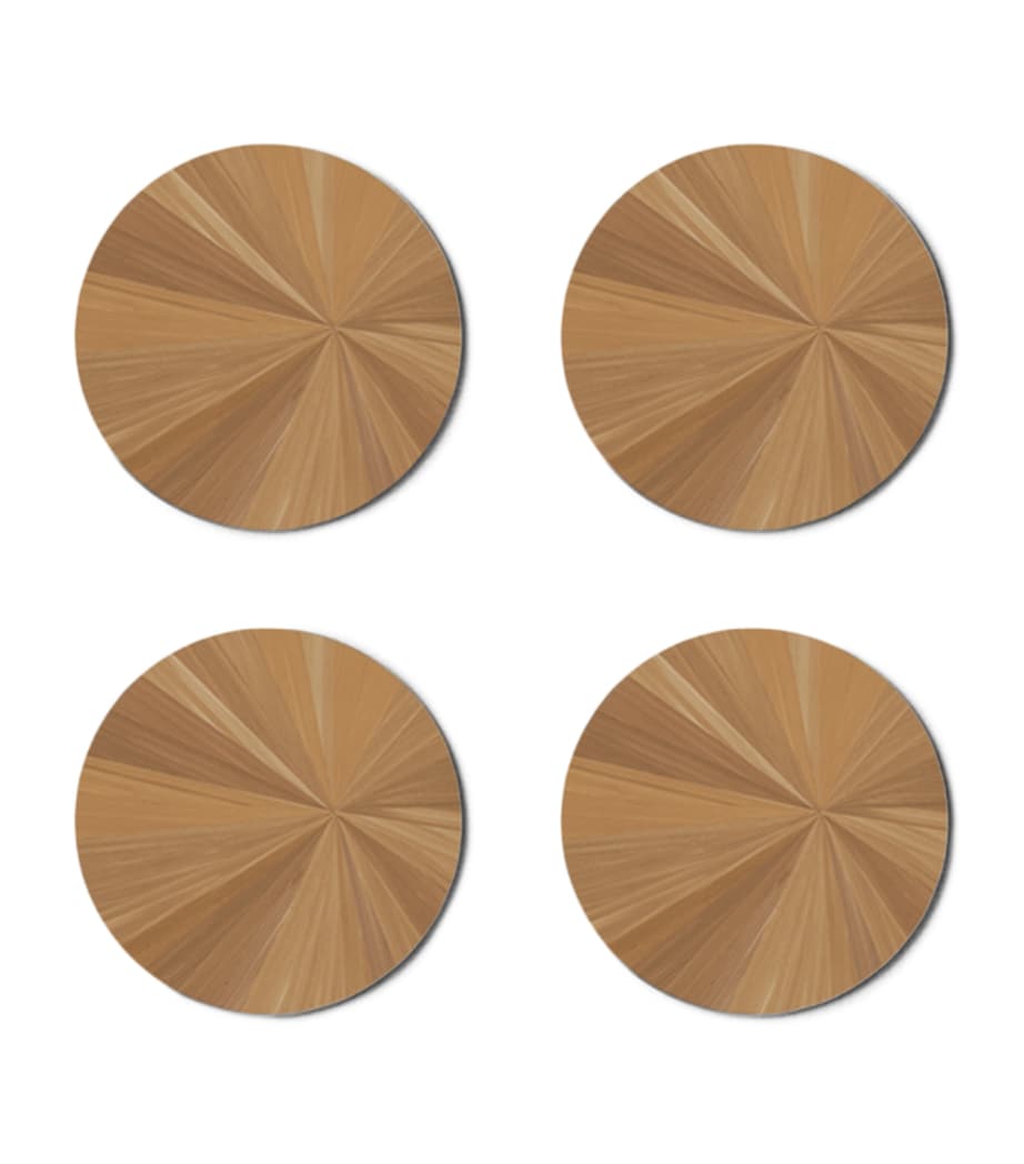 Hestia Soleil round coasters set of 2, UK version