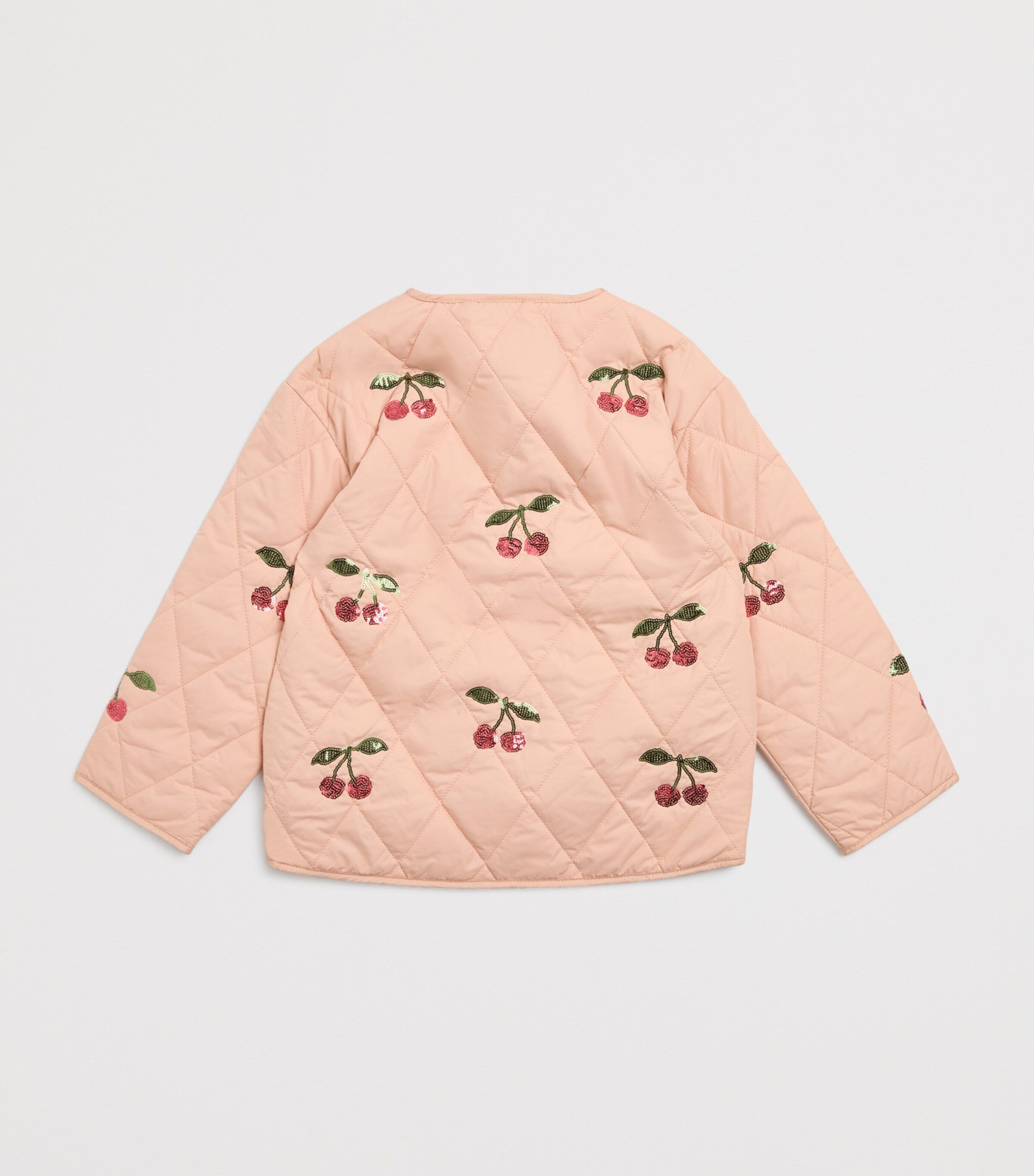 KONGES SLOJD Sequin Flora jacket for children aged 9 months to 10 years, UK version