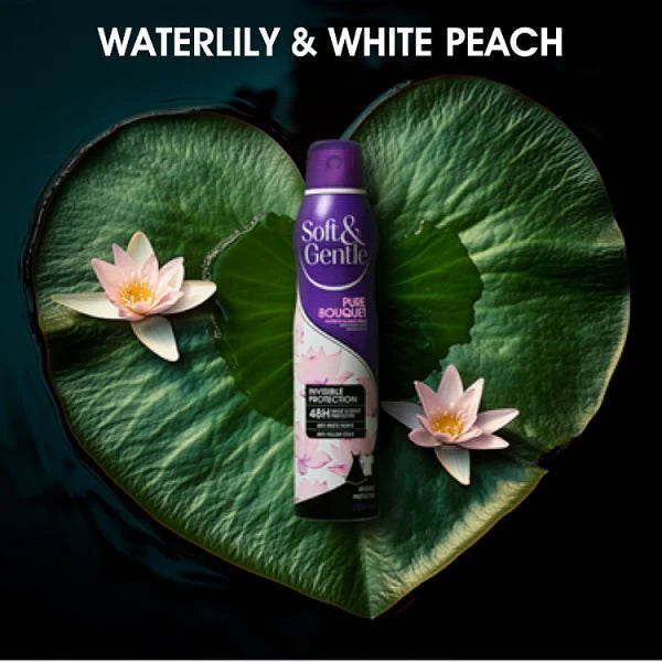 DNR soft and gentle invisible deodorant spray, UK version