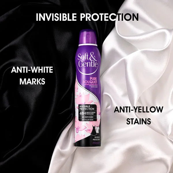 DNR soft and gentle invisible deodorant spray, UK version