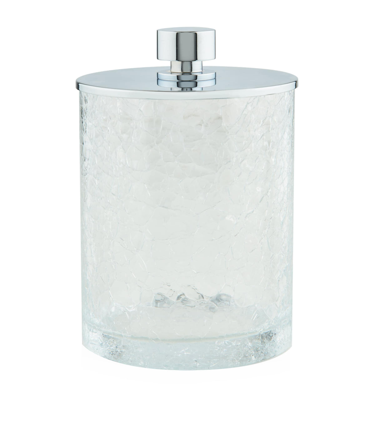 ZODIAC Large Cracked Crystal Jar