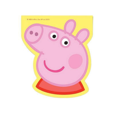 Peppa Pig Mini Notebook Pack of 4 Notebooks 15cm x 9.5cm