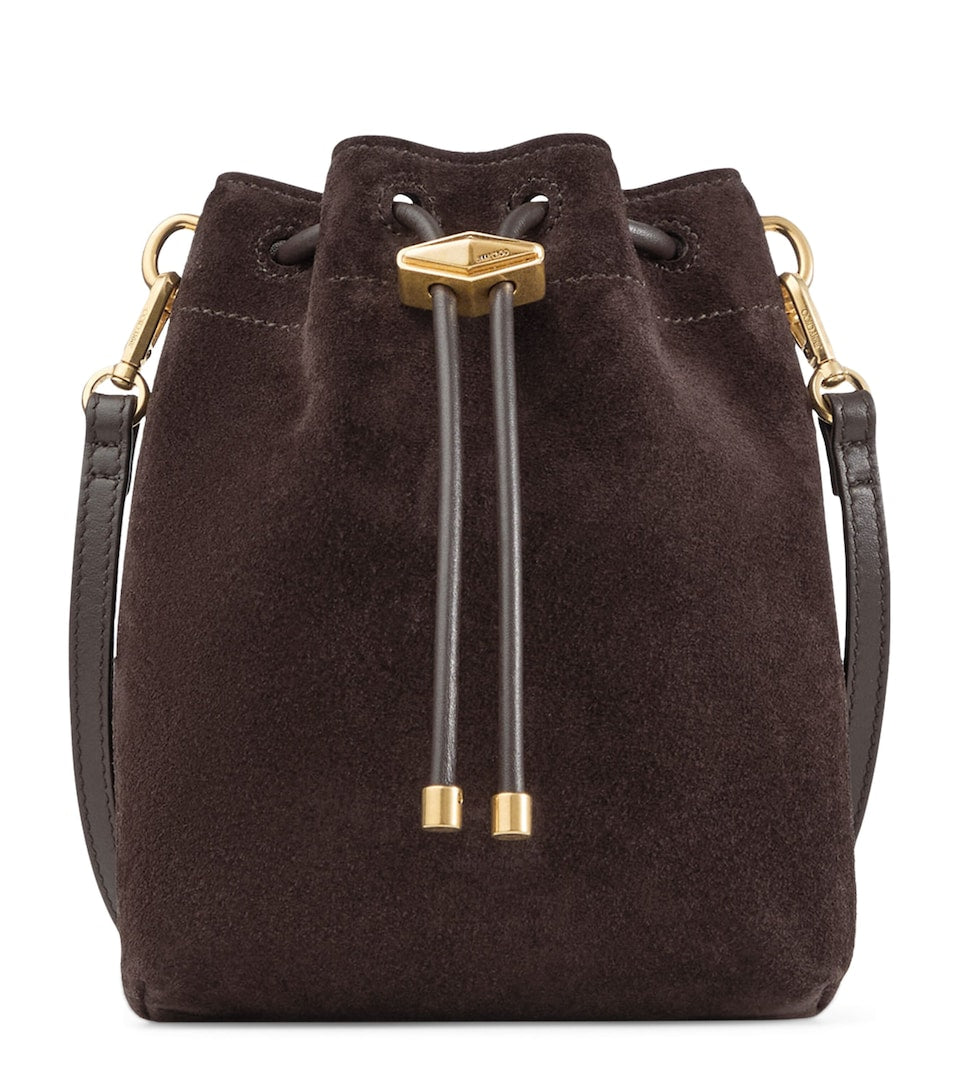 Scratch-Resistant Grained Leather Backpack with Buckle Fastening