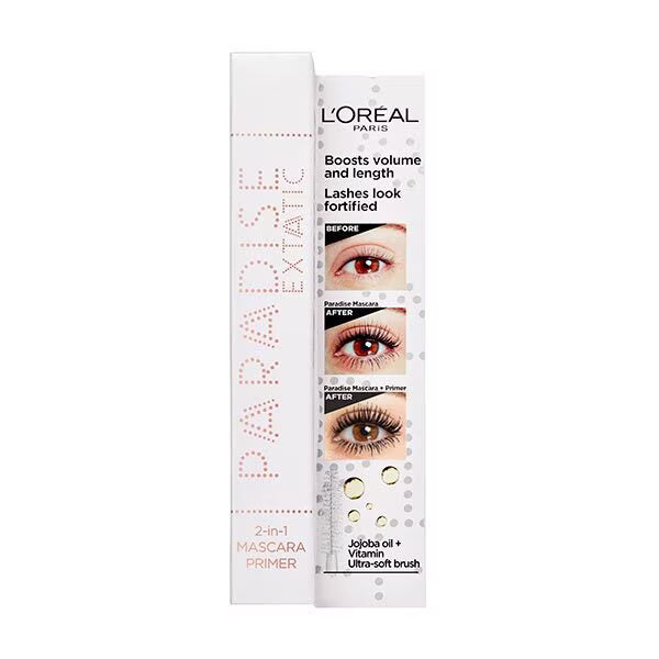 L'Oréal Paris Voluminous Paradise Mascara Primer 01 White for eyes, UK version