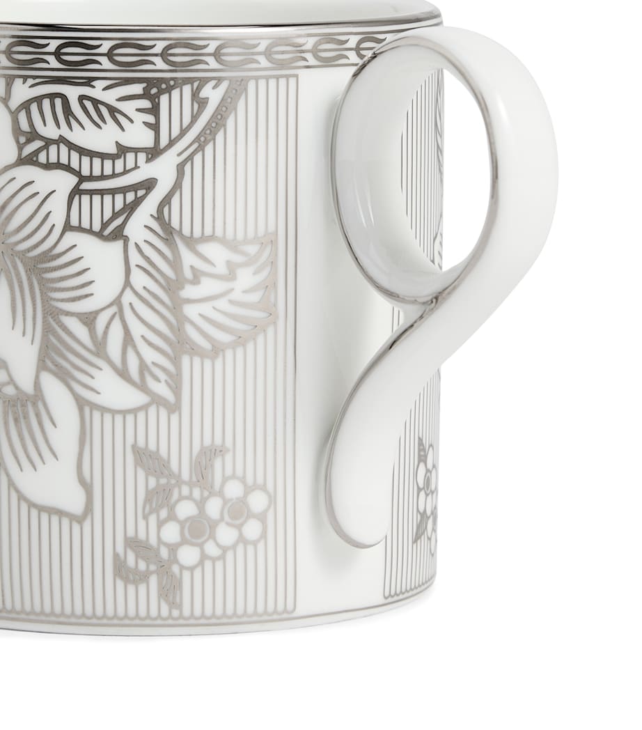 Wedgwood Bone China Silver Tonquin Mug (330ml)
