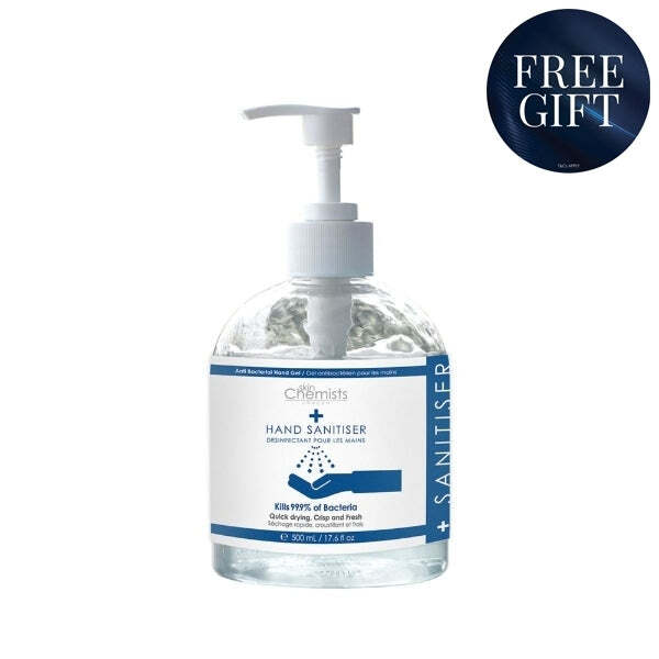 skinChemists hand sanitiser 500ml (British brand)