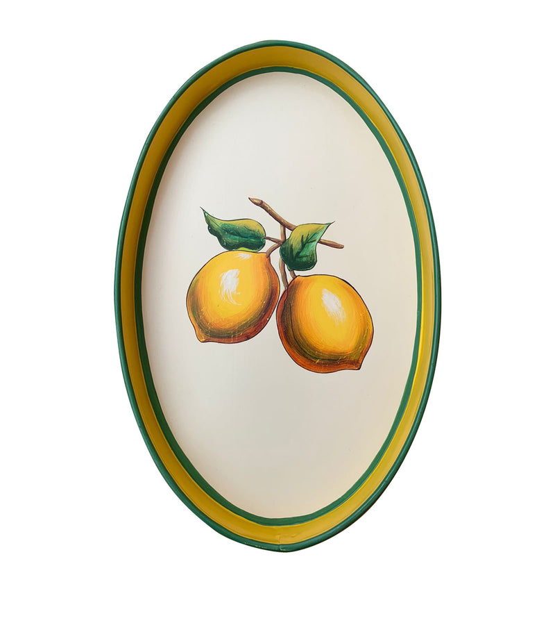 Les-Ottomans Lemon Tray 43cm x 30cm, UK version