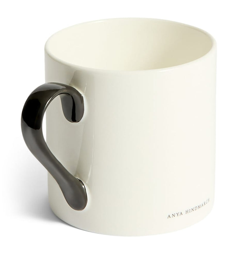 Anya Hindmarch Large Bone China Happy Eyes Mug