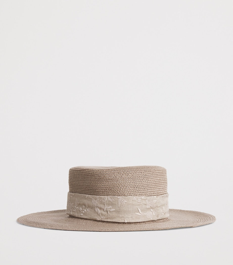 Eleventy linen hat - British product
