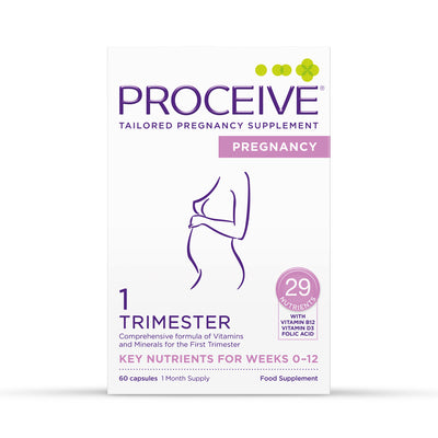 Proceive Pregnancy Trimester 1 Maternal Supplements 60 Capsules