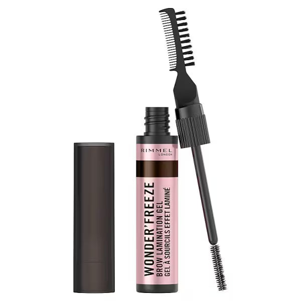 Rimmel WonderFreeze Brow Lamination Gel 003 Medium Brown, imported from the UK