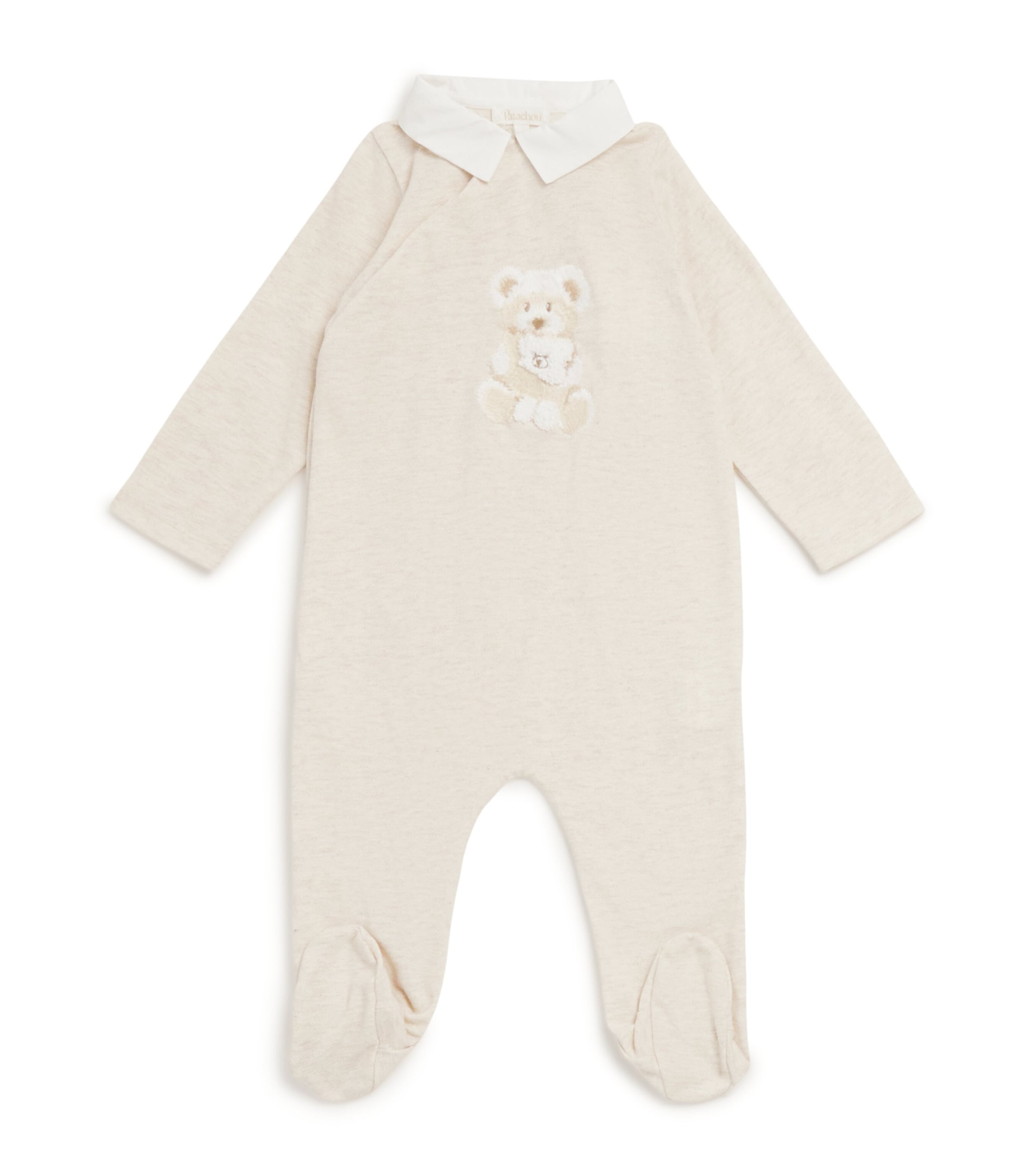 Patachou cotton embroidered all-in-one 1-24 months, imported from the UK