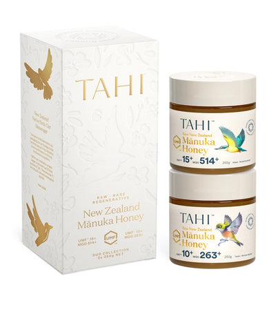 Coffret cadeau miel de Manuka avec UMF™ 15+ et 10+ (500g)