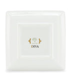 GINORI 1735 porcelain Colonna Diva square change tray 13.5cm, UK version