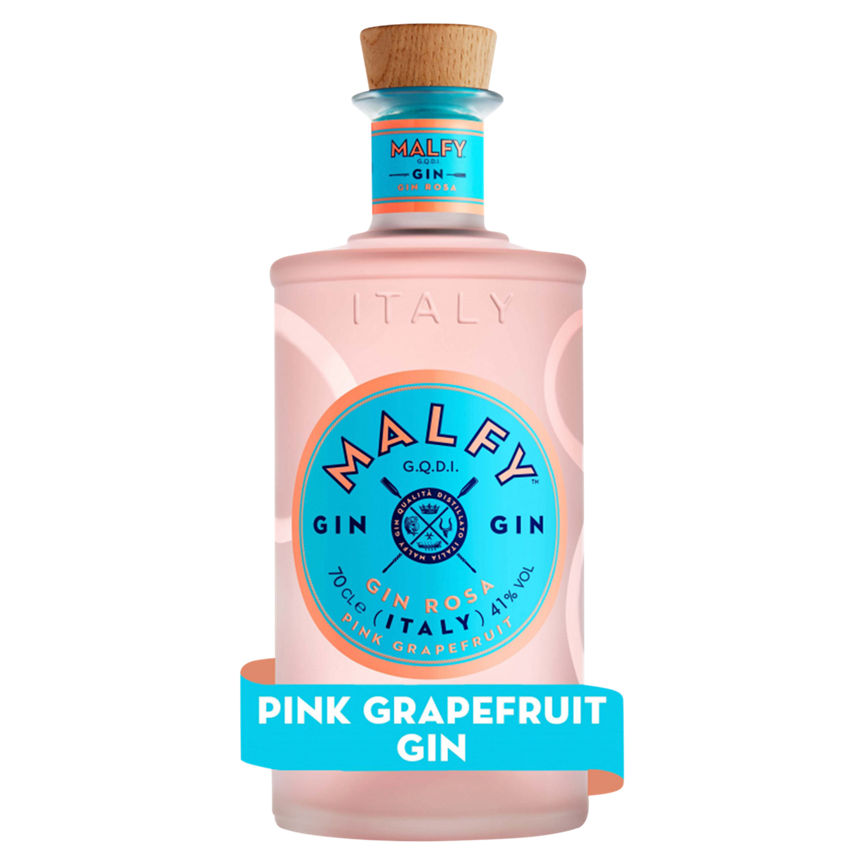 Malfy Rosa Pink Grapefruit Flavoured Gin - McGrocer