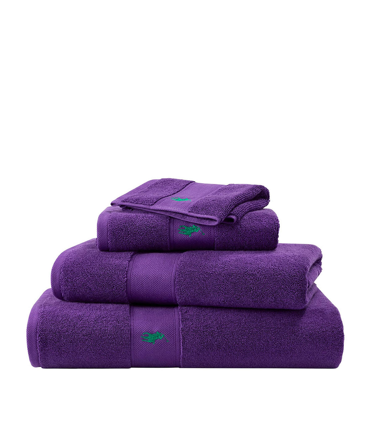 Ralph Lauren Polo Player guest towel 40cm x 75cm, imported from the UK