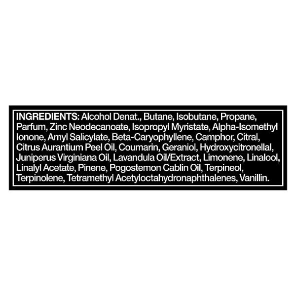 Lynx Excite body spray crisp coconut black pepper 250ml, imported from the UK