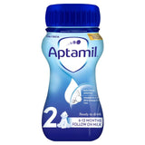 Aptamil 2 Follow On Baby Milk Formula Liquid Ready to Feed 6-12 Months   200ml - McGrocer