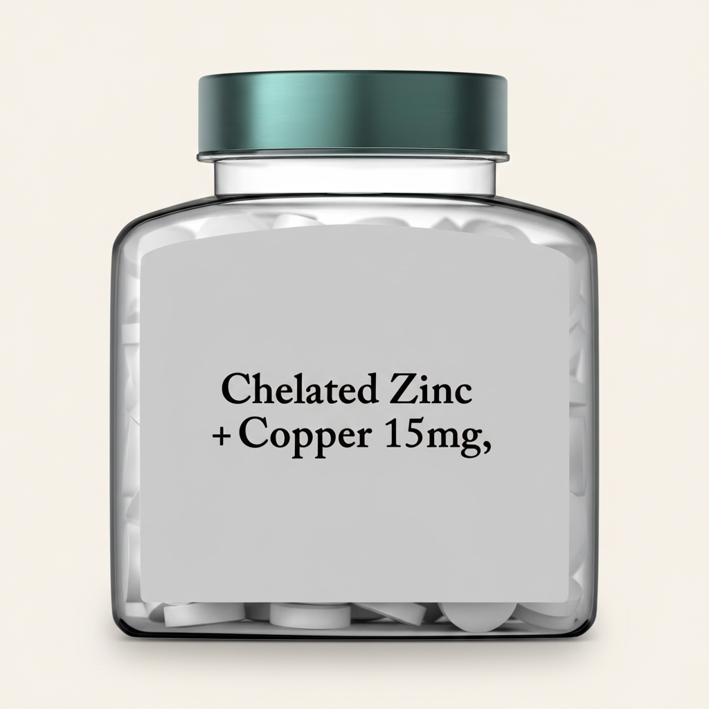 Holland & Barrett Zinc Copper 15mg 120 Tablets, UK version