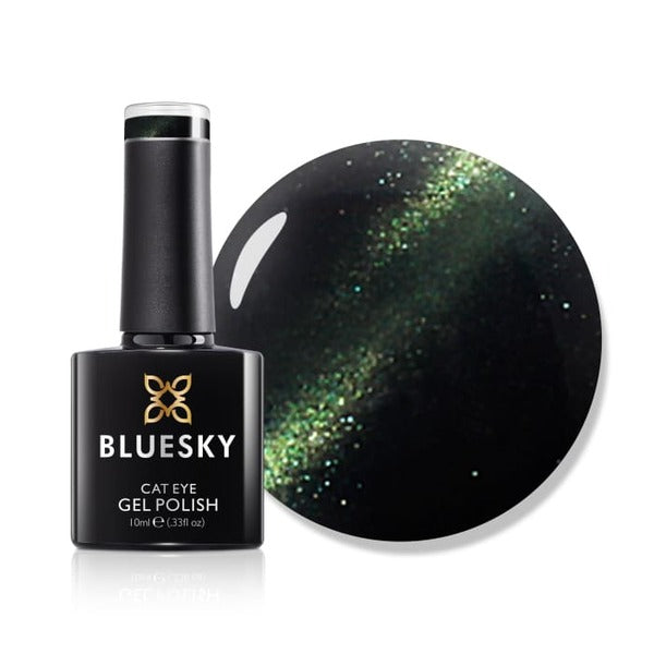 Bluesky Gel Polish Green Cat Eye - British product