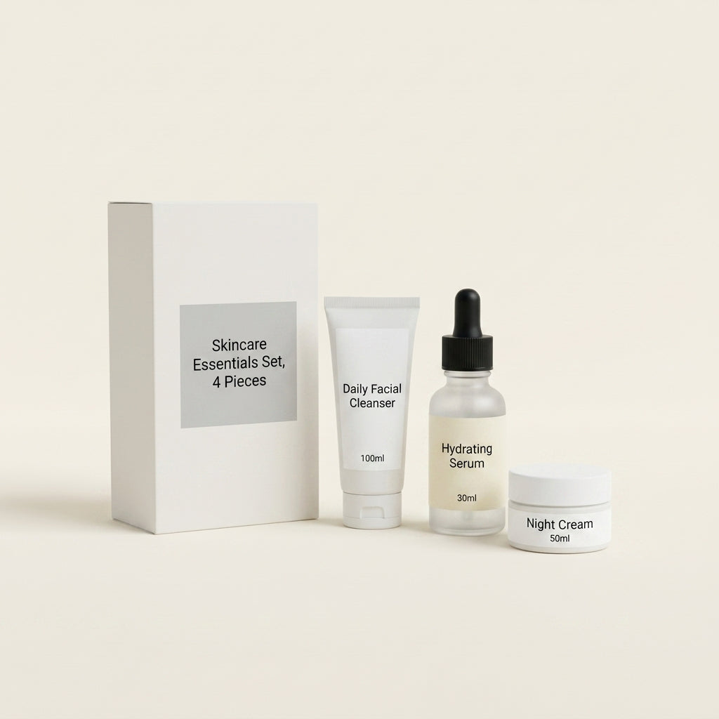 Liz Earle Radiant Glow Routine skincare set 3 pieces, imported from the UK