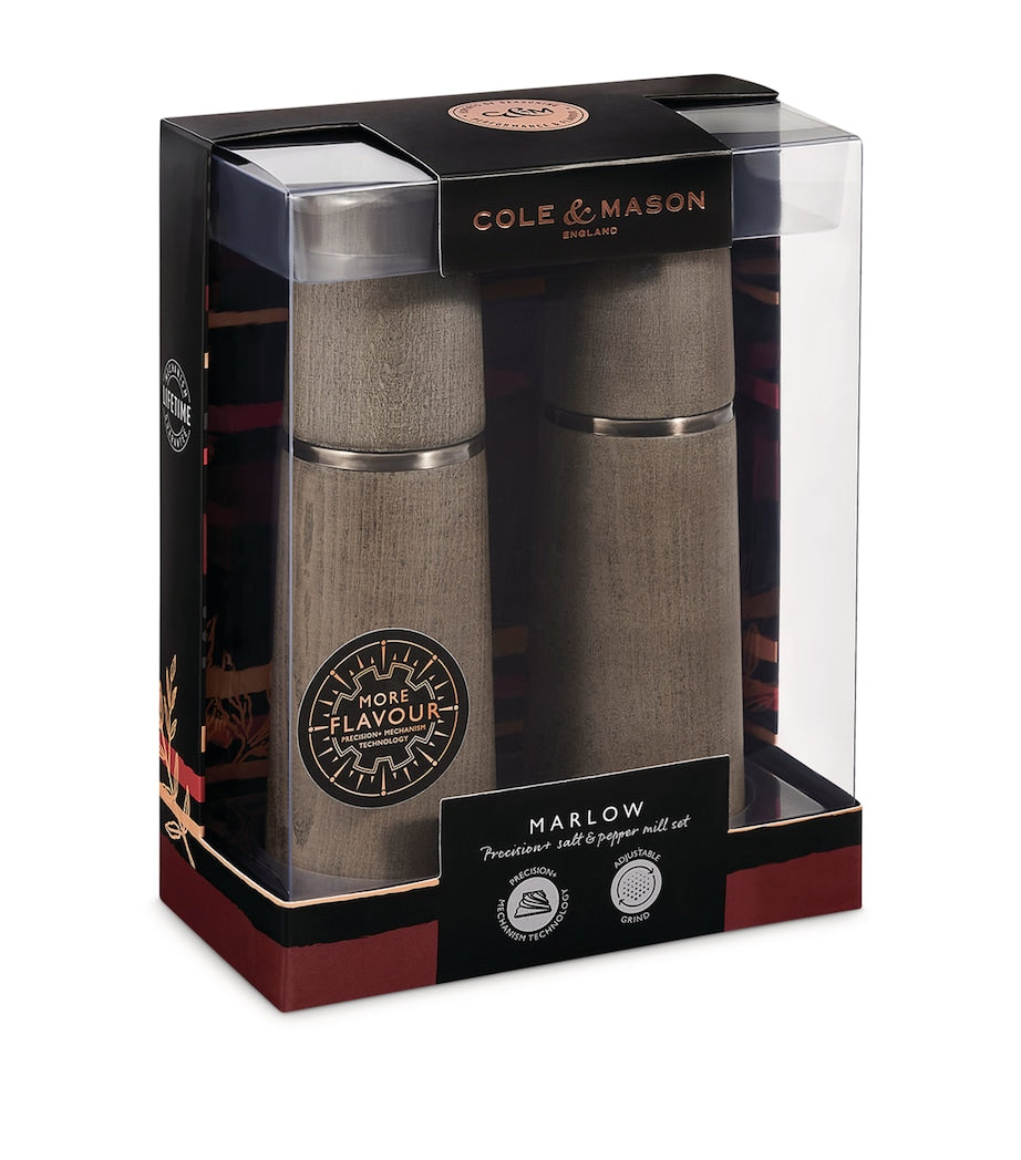 Cole & Mason Marlow salt and pepper mill set - British product