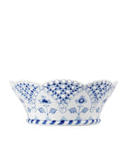 Royal Copenhagen Porcelain Full Lace Fluted Fruit Bowl (23cm)