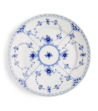 Royal Copenhagen Blue Fluted Half Lace porcelain plate 19cm, imported from the UK
