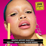 NYX Professional Makeup Vivid Brights Liquid Eyeliner, imported from the UK
