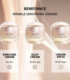 Shiseido Benefiance Wrinkle Smoothing Cream 50ml (British brand)