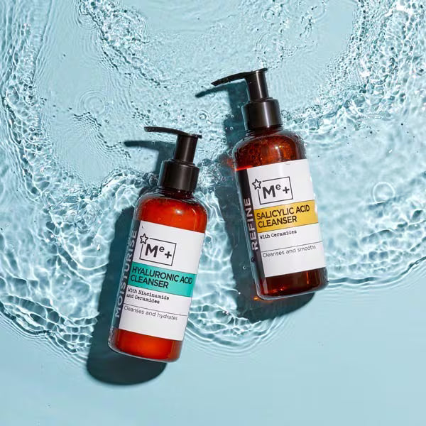Me+ Salicylic Acid Ceramides Cleanser 200ml, imported from the UK
