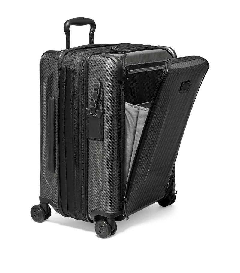 Hardwearing Recycled Polycarbonate Spinner Suitcase in Marine Hue