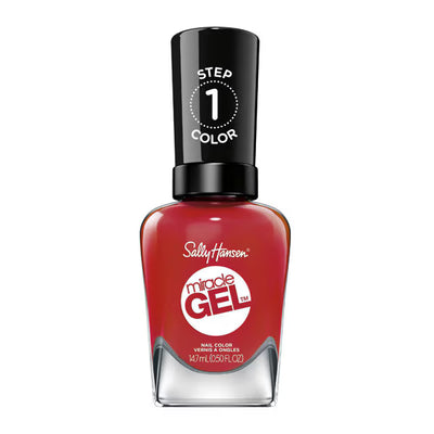 Sally Hansen Miracle Gel Nail Polish Red Between The Lines
