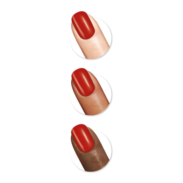 Sally Hansen Miracle Gel Nail Polish Red Between The Lines (British brand)
