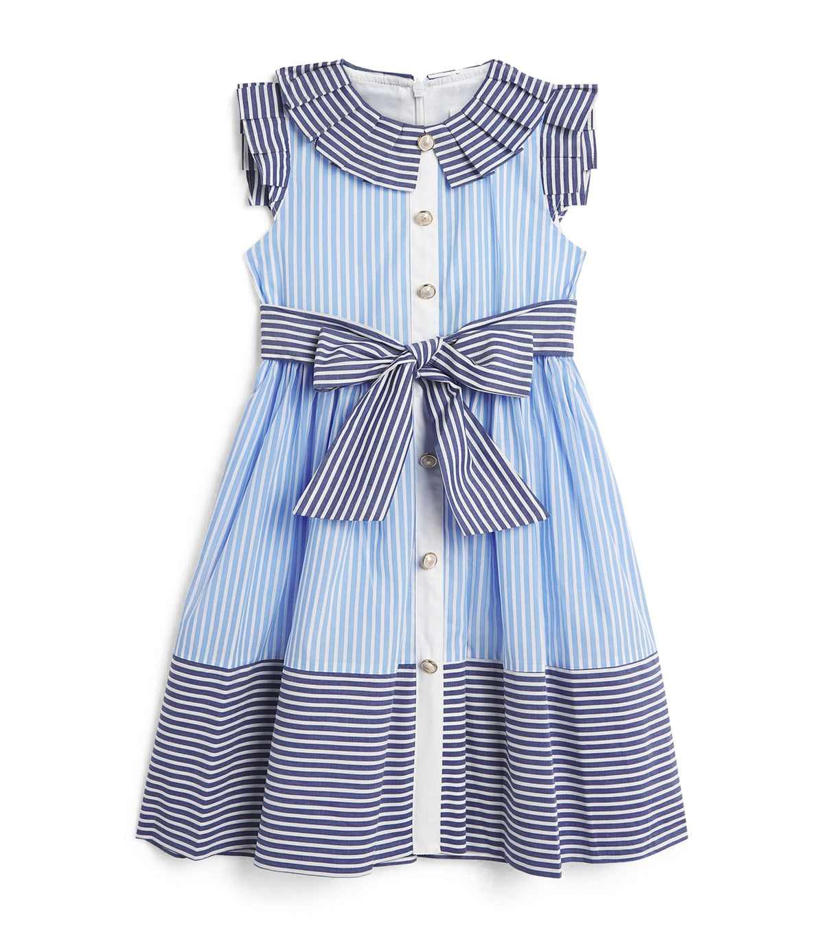 Patachou cotton stripe dress for ages 3-14 years, imported from the UK