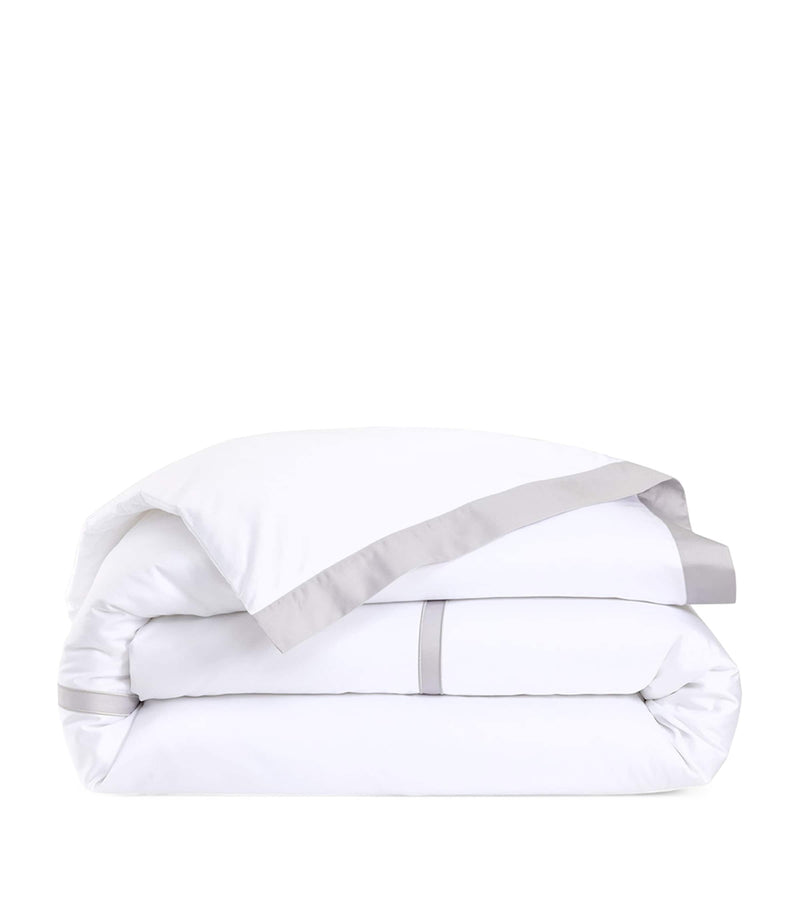 Yves Delorme Couture Haussmann Brume Super King Duvet Cover (220cm x 240cm)