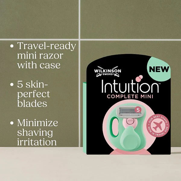Wilkinson Sword Intuition Mini Travel Razor, UK version