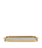 Kaymet Marble Ribbed Tray (48cm)