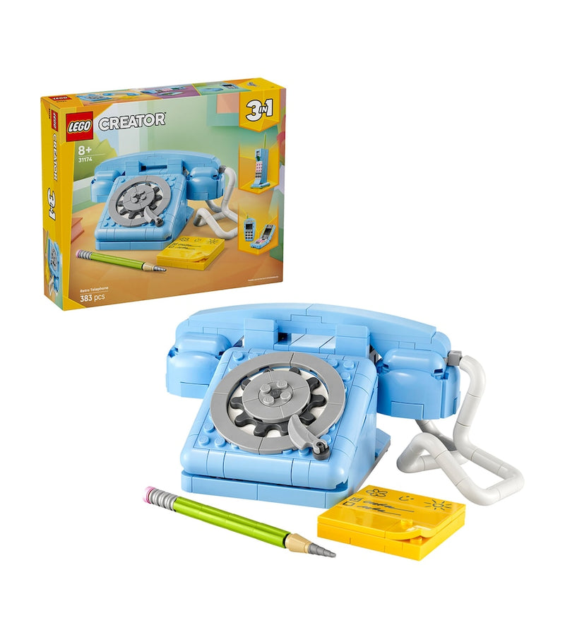 LEGO Creator Retro Telephone toy building set, UK version