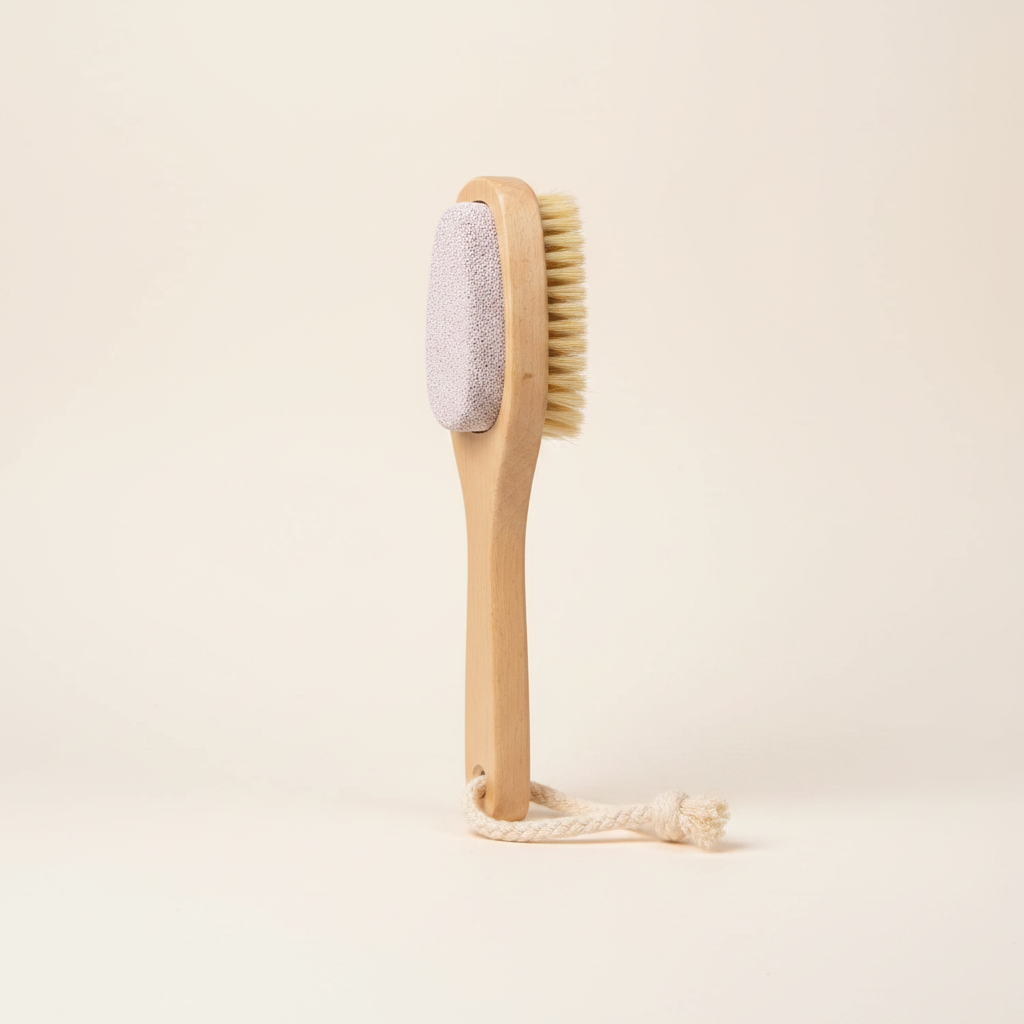 Botanics pumice stone and brush - British product