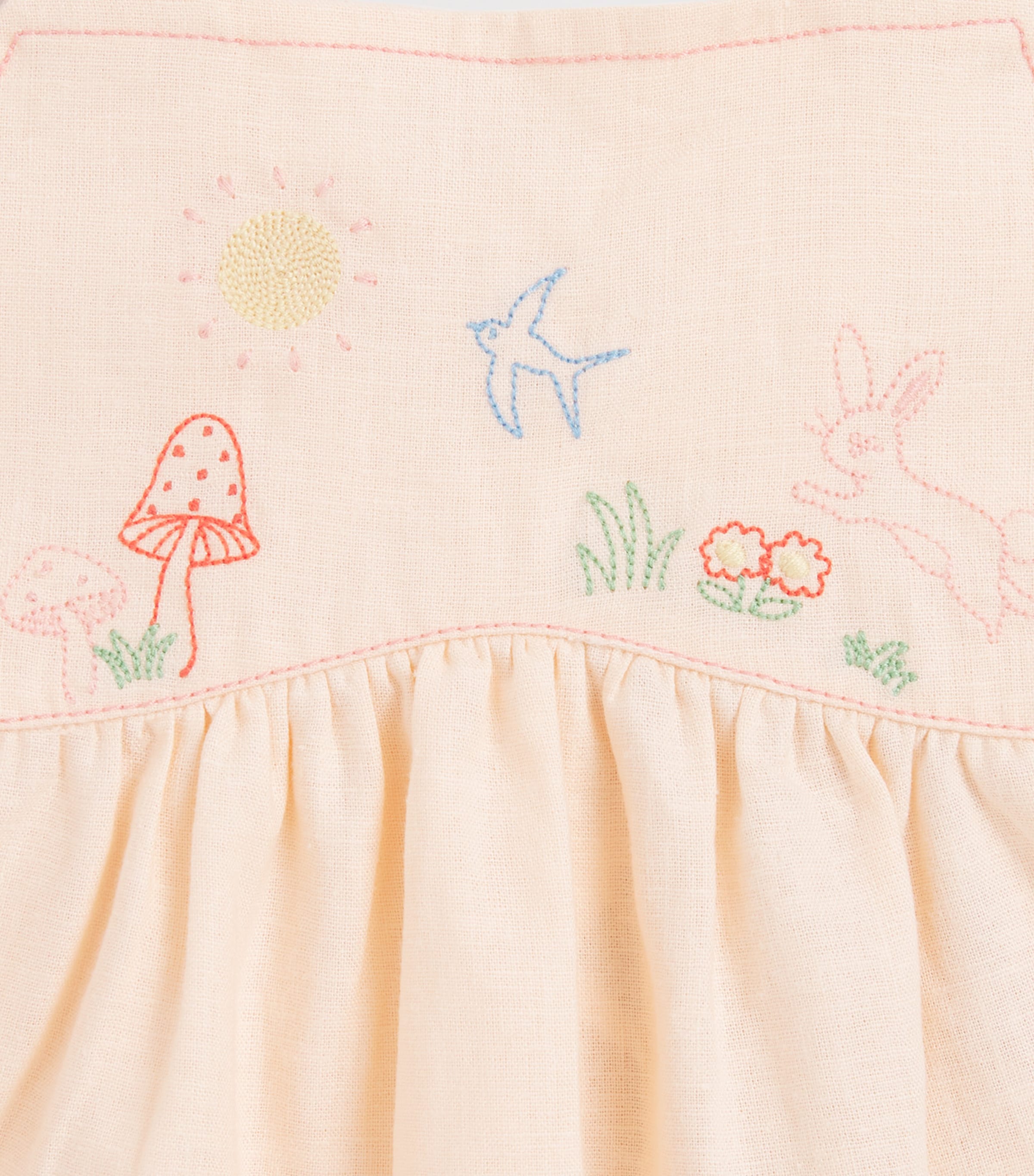 Gingersnaps Linen-Blend Kayla dress 6-36 months, UK version