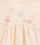 Gingersnaps Linen-Blend Kayla dress 6-36 months, UK version