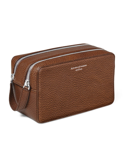 Aspinal Of London Leather Mount Street Toiletries Bag