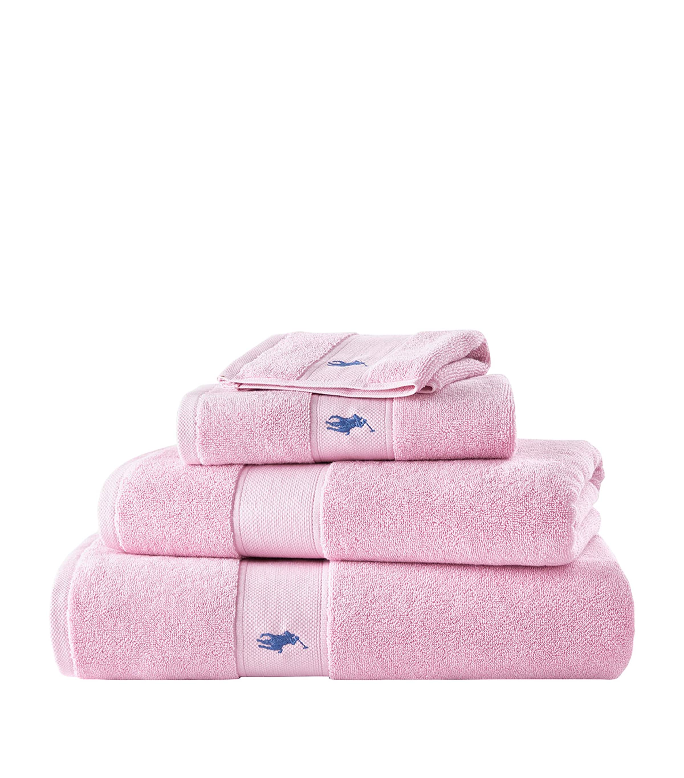 Ralph Lauren Polo Player bath towel 70cm x 140cm, imported from the UK