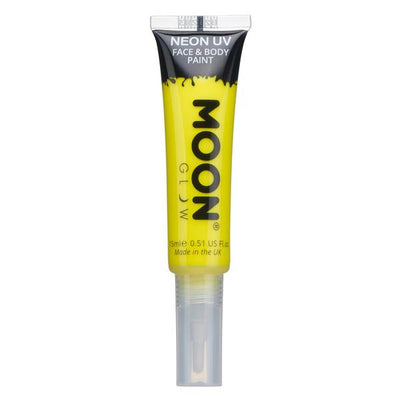 Moon Glow Neon UV Face Paint Intense Yellow