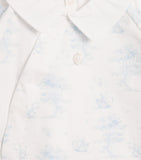 Patachou stretch-cotton printed all-in-one 1-24 months, imported from the UK